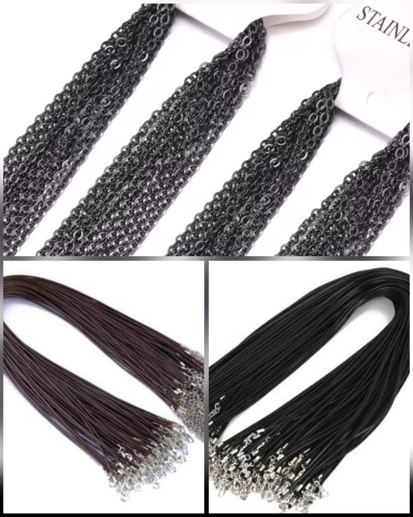 Monarch opaal (manmade) koper met zwarte coating wire wrap hanger (verzending mogelijk na 12 mei)